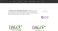 Desktop Screenshot of dalo.org.uk